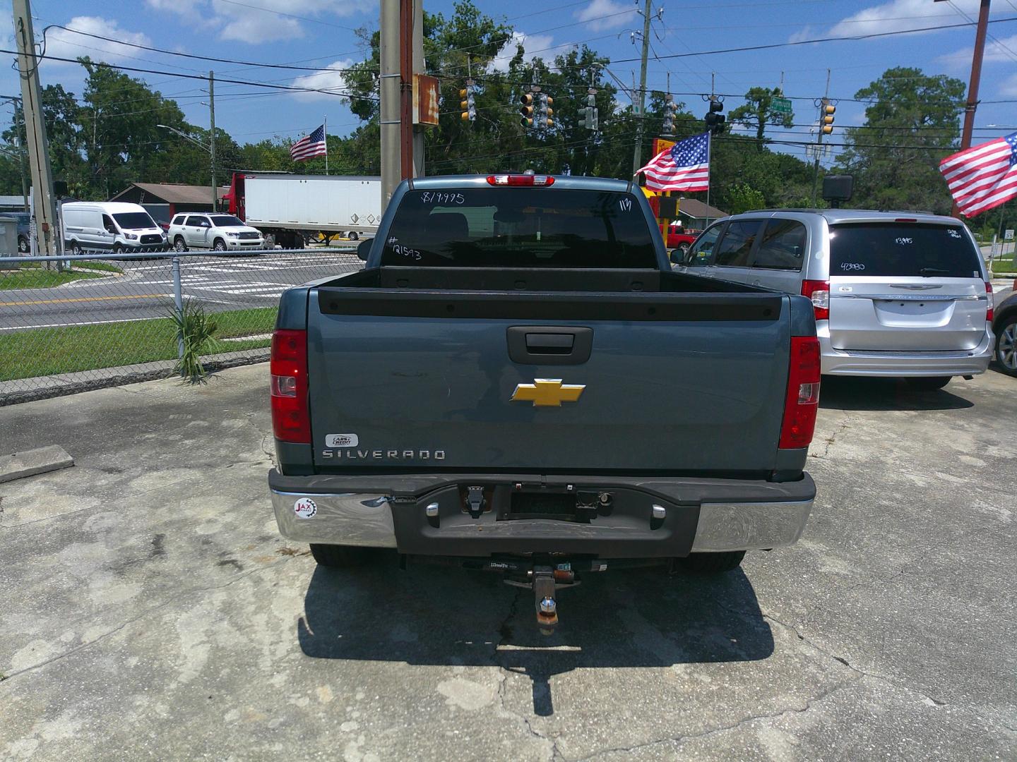 2013 GREEN CHEVROLET SILVERADO LS (1GCRCREA8DZ) , located at 390 Hansen Avenue, Orange Park, FL, 32065, (904) 276-7933, 30.130497, -81.787529 - Photo#2